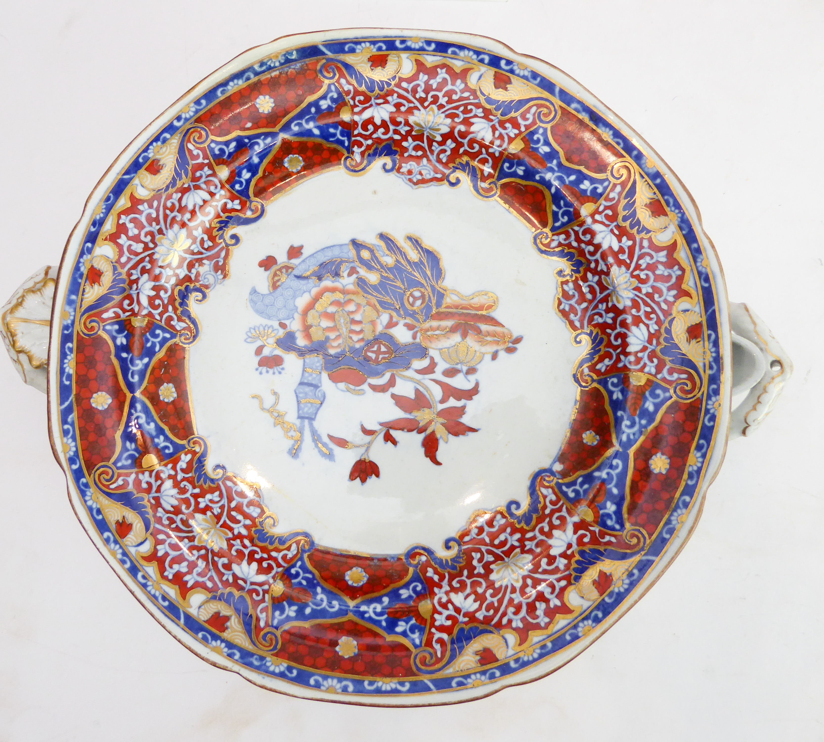 An interesting selection of mostly 19th century china to include: a fine quality Copeland dessert - Image 4 of 16