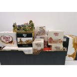 Twenty boxed Lilliput Lane models: L3060 - Coalbrookdale     L3189 - Haworth Village 66 - Moreton