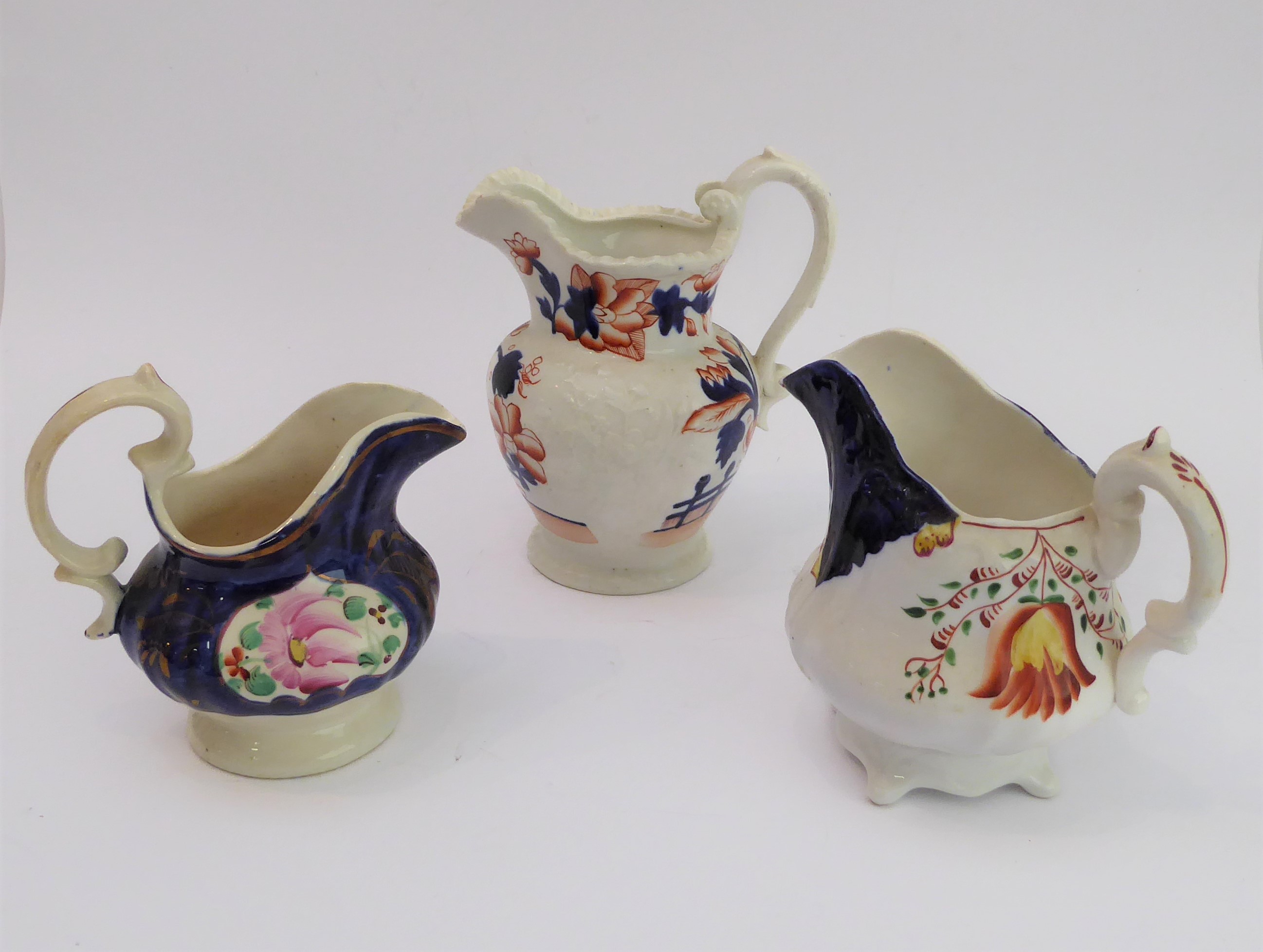 A large selection of late 19th and early 20th century Gaudy Welsh teawares and china: 4 teapots - Image 16 of 22