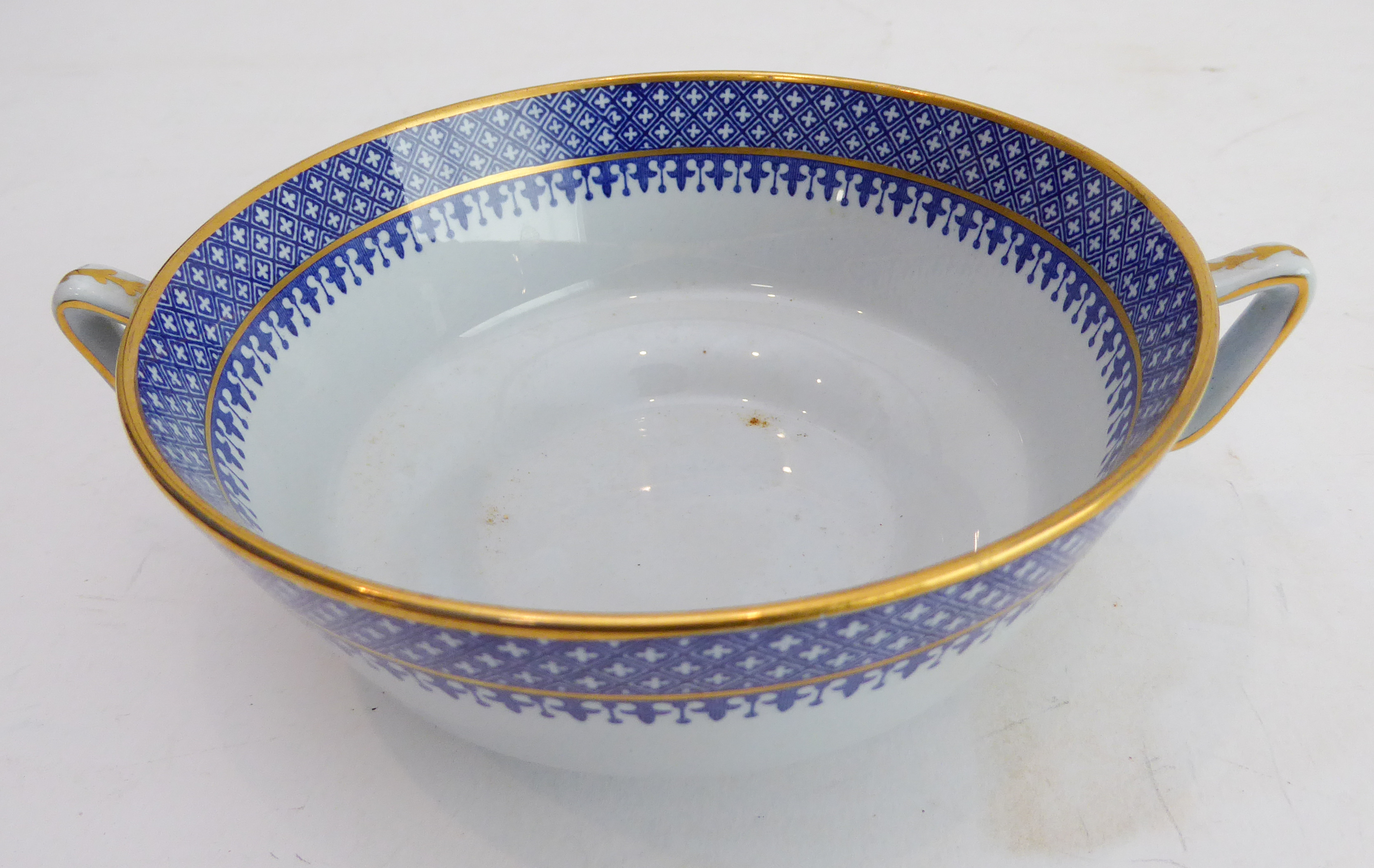 An interesting selection of mostly 19th century china to include: a fine quality Copeland dessert - Image 8 of 16