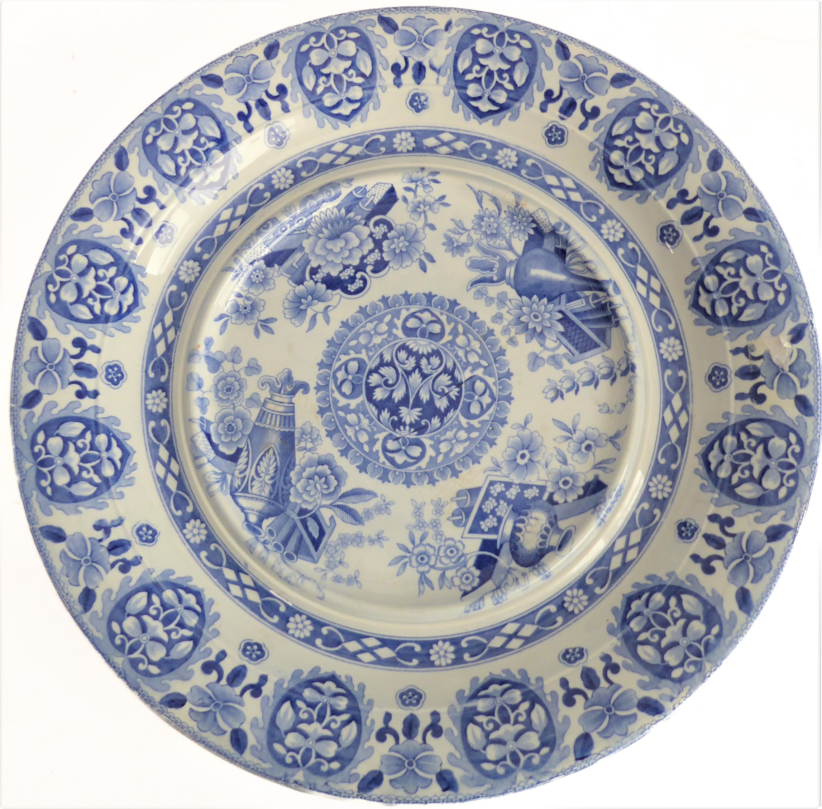 Various 19th century blue-and-white ceramic wares to include: a large two-handled Spode tureen (star - Image 2 of 17
