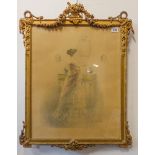 After GABRIEL NICOLET (1856-1921) - 'Young Woman Standing Before a Mirror', limited edition (29 of