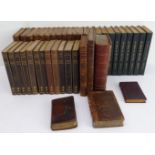 Three sets and 6 individual books to include: an early 19th century leather-bound volume '