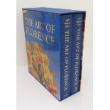 A two-volume hardbound cased set 'The Art of Florence'