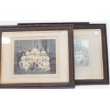 A set of four cricket team photographs: Gloucester Wagon Works Cricket Club 1903; Gloucester Wagon