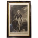 Three monochrome engravings after SIR JOSHUA REYNOLDS: 1. W. DICKENSON  - ‘The Right Hon. Lord