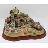 An extremally large boxed limited edition (0033/2000) Lilliput Lane model 'Beside the Seaside' in