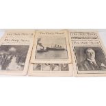 A selection of original newspapers from the early 1900s