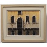 KATHLEEN CADDICK (British, b. 1937) - 'Grand Canal Palazzo', acrylic on artist's board (25.25 x 32.5