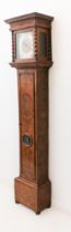 A fine late 17th century Charles II / James II walnut and marquetry eight day longcase clock by