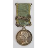 An unnamed Crimea Medal with Sebastopol clasp