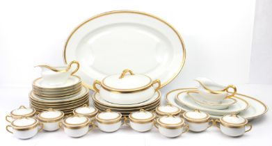 A French Frank Haviland Limoges porcelain part dinner service - for H. G. Stephenson of Barton