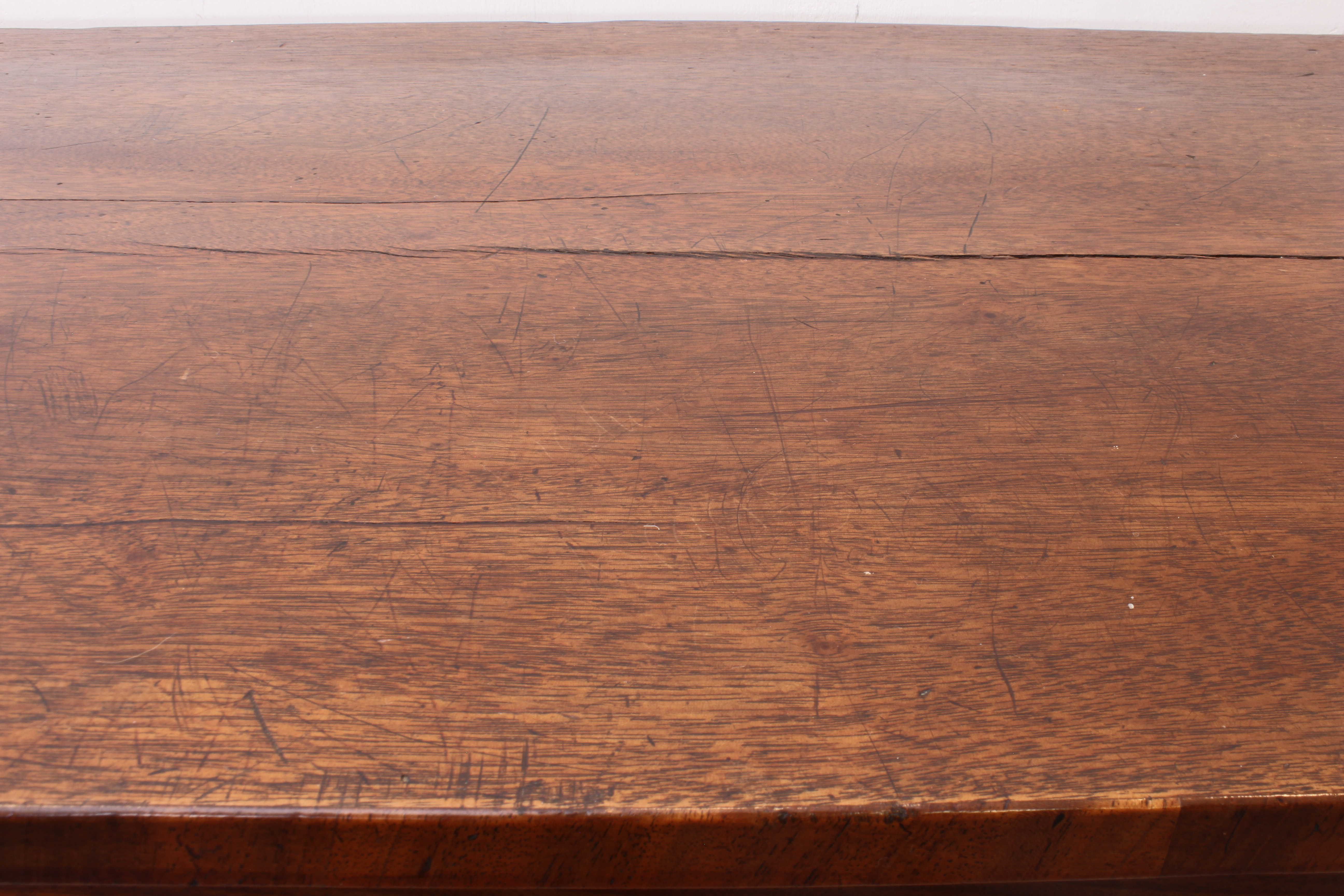 A mid-19th century mahogany two-part chest of drawers: two half-width over four full-width graduated - Image 4 of 5