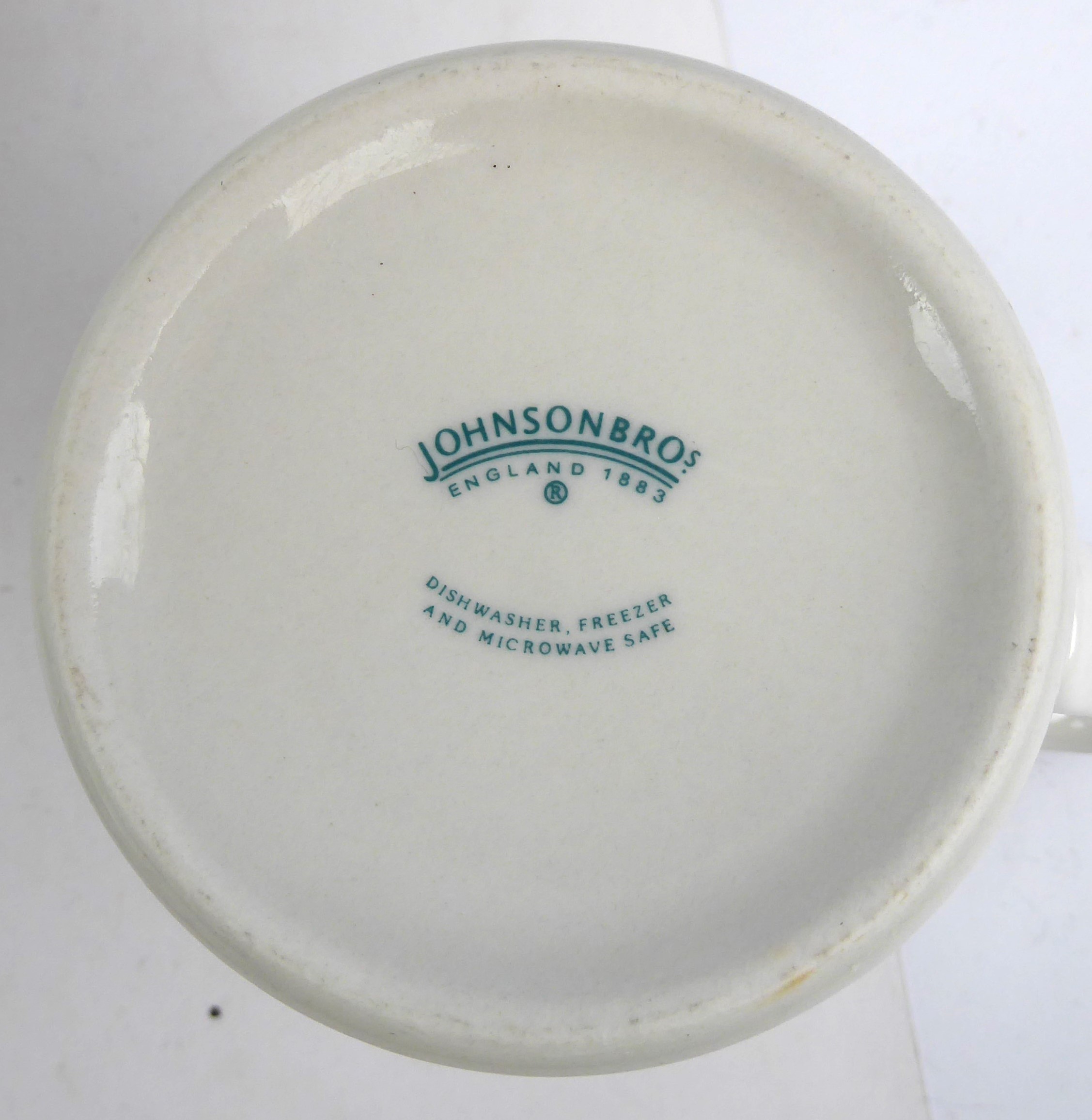 An extensive part-dinner service of Denmark pattern dinner ware by Johnson Bros., Furnivals and - Image 4 of 4