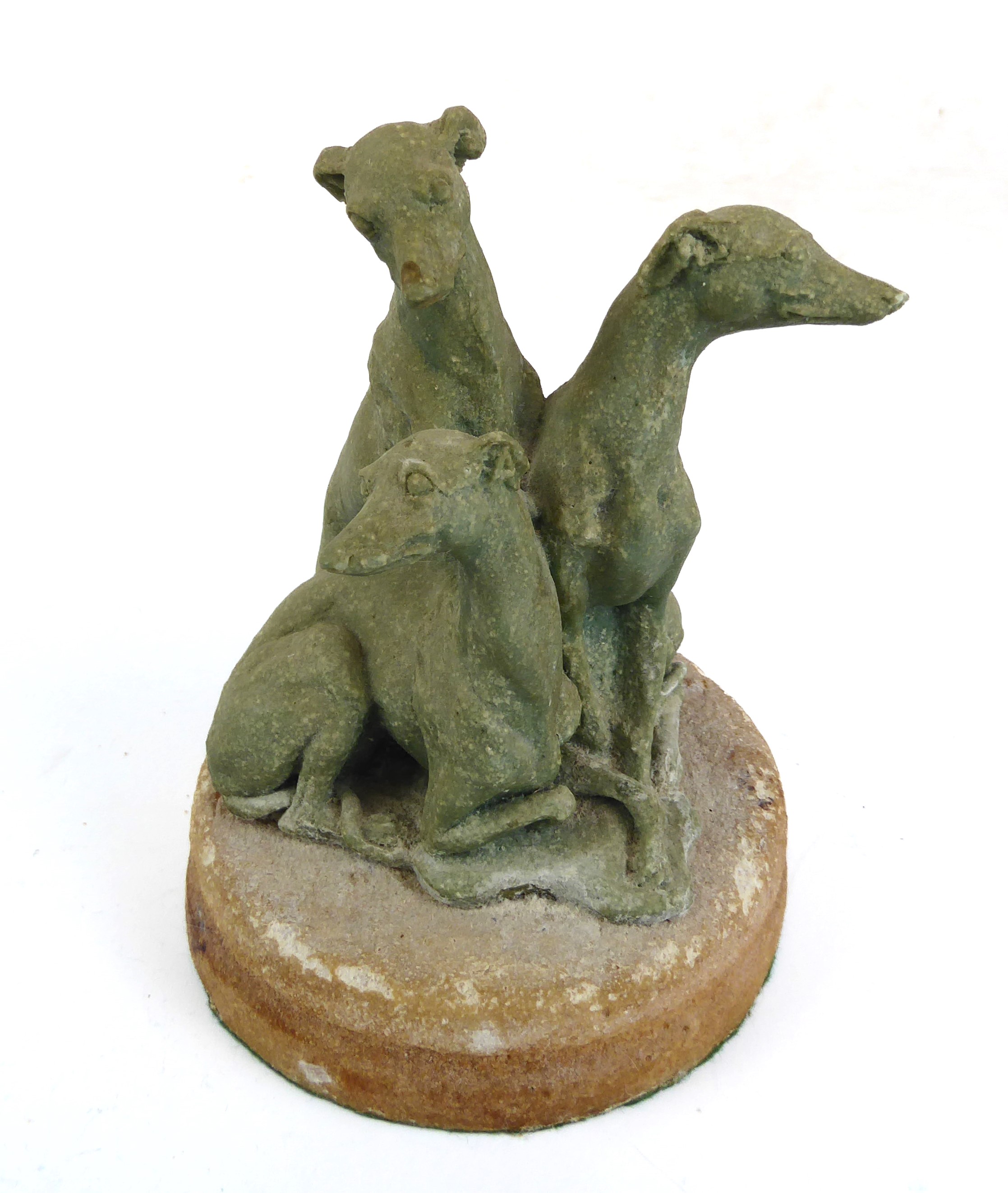 A collection of pottery and resin figurines of whippets and other dogs - including a boxed Border - Image 13 of 17