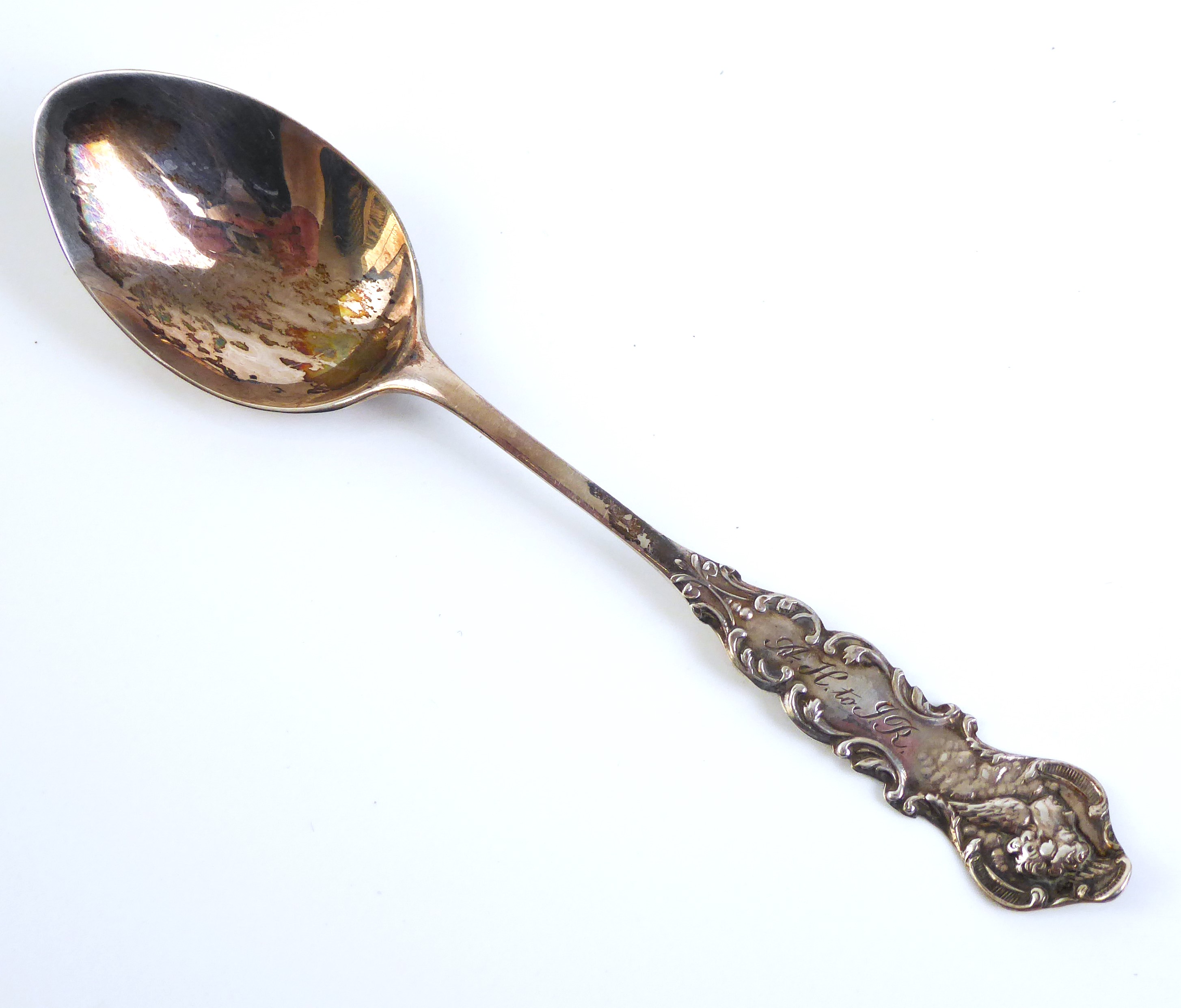 A small group of silver - comprising a late-Victorian oval lidded mustard with half-gadrooned - Image 4 of 8