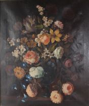 Dutch School (first half 20th century, in the early 18th century manner) Still life of flowers in