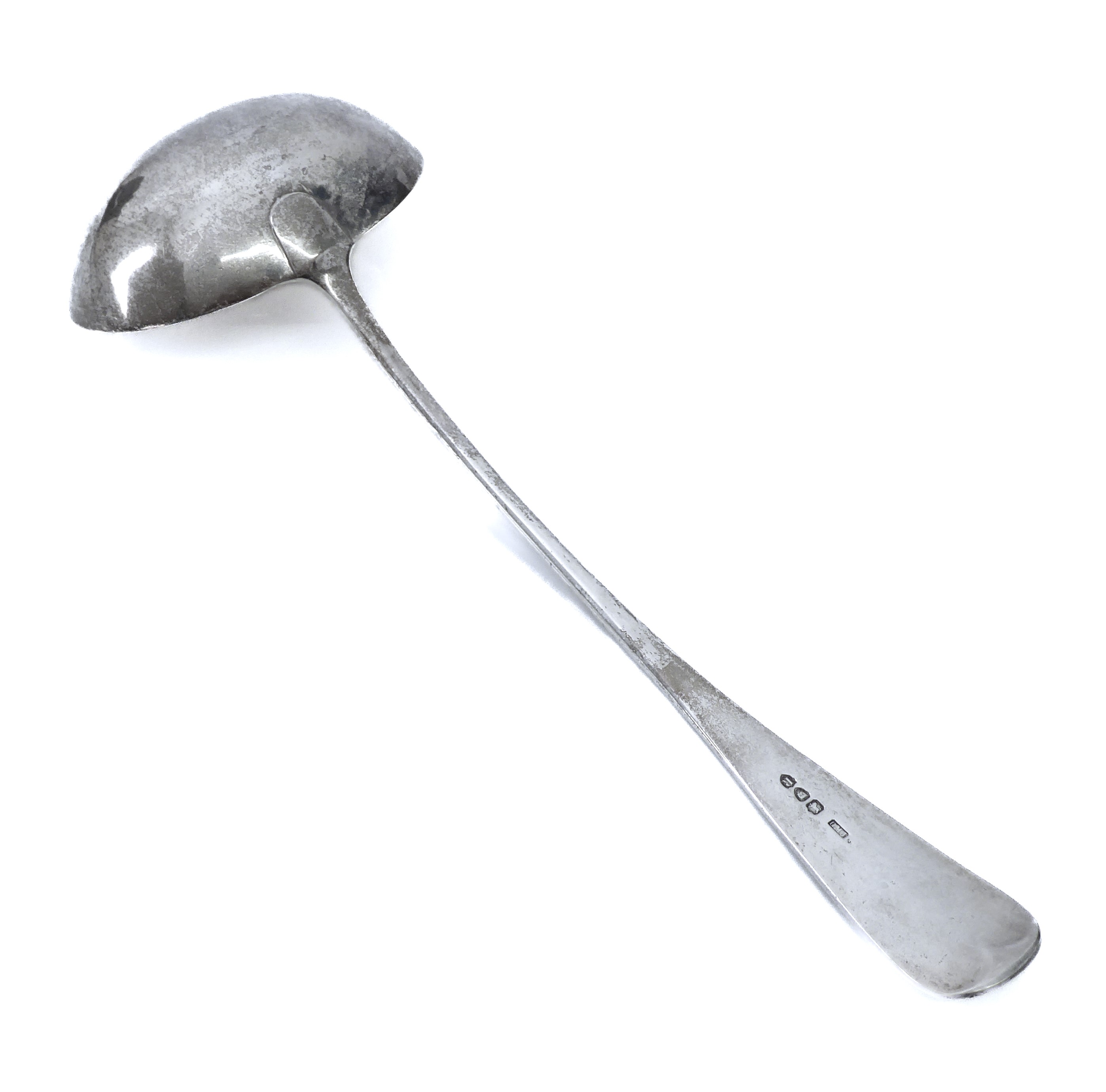 A Victorian silver Old English pattern soup ladle - Josiah Williams & Co., London 1892, weight 273g. - Image 3 of 4