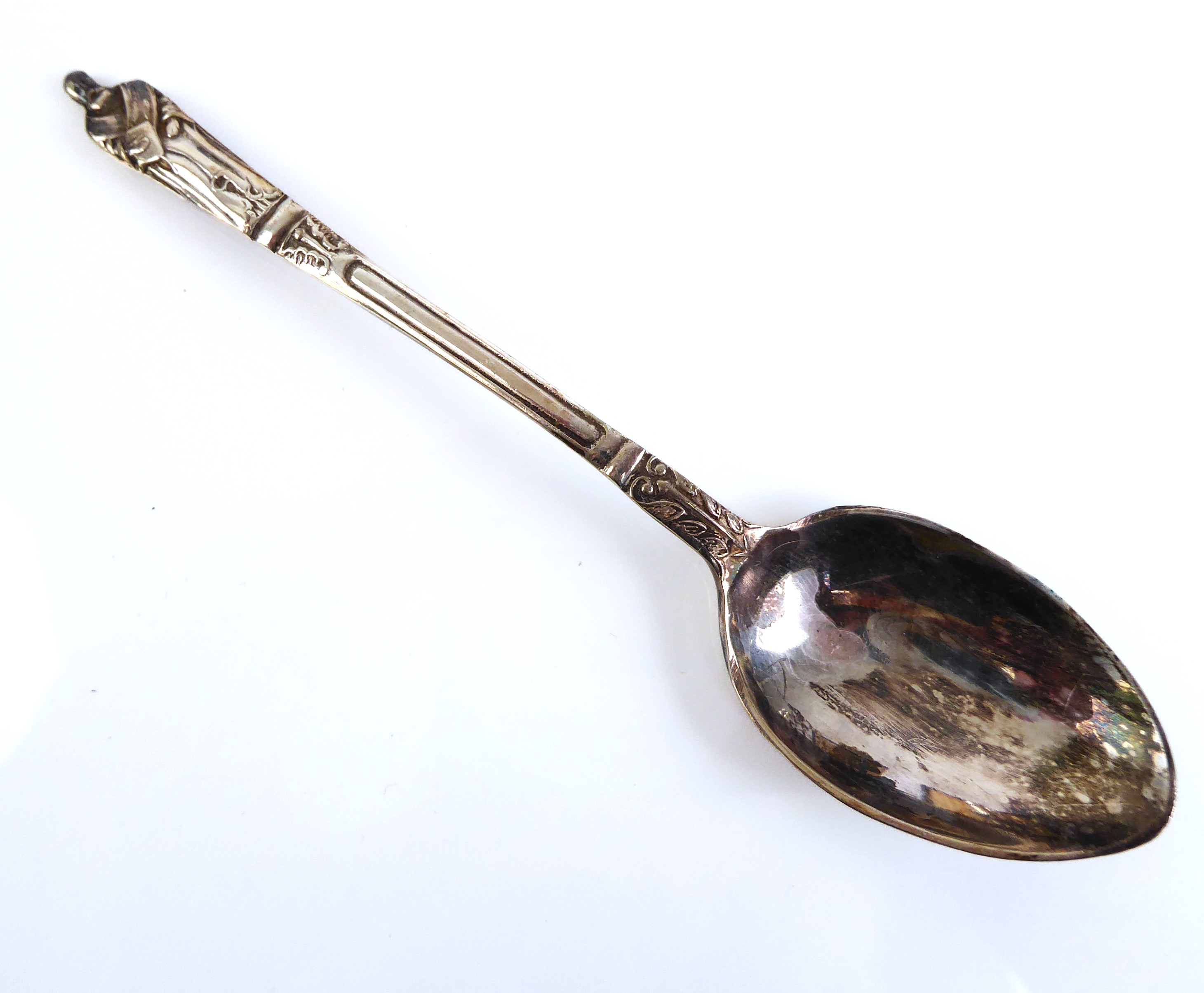 A small group of silver - comprising a late-Victorian oval lidded mustard with half-gadrooned - Image 2 of 8