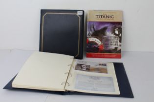 A Westminster Collection 'Titanic Centenary Stamp and Cover Collection' in two albums containing