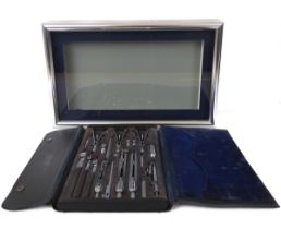 A good 1930s German draughtsman's set in the original case by Dietzger Kromet - ref. 1040CC,