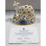 ROYAL CROWN DERBY IMARI PAPERWEIGHT,