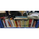 VARIOUS VOLUMES OF BOOKS ON 1 SHELF