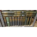 VARIOUS VOLUMES OF CHARLES DICKENS, THE WAVERLY NOVELS,