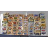 SELECTION OF VARIOUS LLEDO MODEL VEHICLES INCLUDING 1950 BEDFORD AMBULANCE, DURHAM,