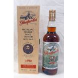 1 BOTTLE GLENFARCLAS 20 YEAR OLD SINGLE MALT WHISKY,