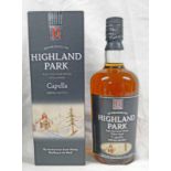 1 BOTTLE HIGHLAND PARK CAPELLA SPECIAL EDITION BOTTLING - 70CL, 40% VOL.