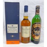 2 BOTTLES OF SINGLE MALT WHISKY: TALISKER 10 YEAR OLD RNLI LIFEBOATS BOTTLING - 70CL, 45.8% VOL.