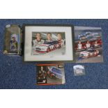 FRAMED BRAD KESELOWSKI TEAM PENSKE AUTOGRAPH & OTHERS