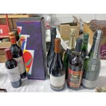 SELECTION OF VARIOUS WINE INCLUDING CANTINA FACCUGNINI 2012 - MAGNUM,