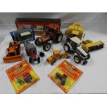 SELECTION OF AGRICULTURAL RELATED MODEL VEHICLES INCLUDING NEW HOLLAND TX66 COMBINE HARVESTER,