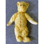 VINTAGE TEDDY BEAR LENGTH 41CM