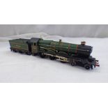 HORNBY DUBLO OO GAUGE 4-6-0 BR GREEN "BRISTOL CASTLE" 7013 " STEAM LOCOMOTIVE & TENDER