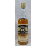 1 BOTTLE KNOCKDHU 11 YEAR OLD SINGLE MALT WHISKY, CONNOISSEURS CHOICE BOTTLING,