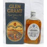 1 BOTTLE GLEN GRANT 8 YEAR OLD SINGLE MALT WHISKY - 26 2/3 FL. OZS 70 PROOF.