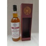 1 BOTTLE AUCHROISK 27 YEAR OLD SINGLE MALT WHISKY, DISTILLED 1989, CADENHEAD BOTTLING - 70CL, 57.