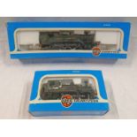 LOT WITHDRAWN TWO AIRFIX OO GAUGE LOCOMOTIVES INCLUDING PRAIRIE 2-6-2 (GWR GREEN LIVERY)