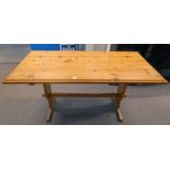 PINE KITCHEN TABLE,