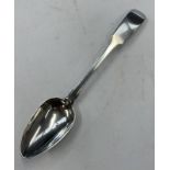 GEORGE III SCOTTISH SILVER TABLESPOON BY MITCHELL & RUSSELL,