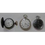 THE EXPRESS ENGLISH LEVER SILVER OPENFACE POCKET WATCH BY JG GRAVES - CHESTER 1902,