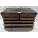 MOORE & WRIGHT 7 DRAWER ENGINEERS / MACHINISTS TOOL BOX