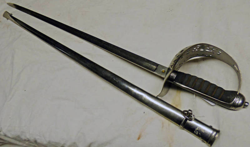 1845/97 PATTERN INFANTRY OFFICER'S SWORD, GEORGE V, 88.