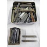 LARGE SELECTION OF LATHE CUTTING TOOLS / BITS TO INCLUDE SUPER CAPITOL,