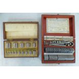 CASED SET OF HOFFMAN ROLLERS AND A CASED SET OF PRATT AND WHITNEY PERCISION GUAGE CLOCKS -2-