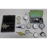 SELECTION OF VARIOUS GAUGES TO INCLUDE DRAPER, MITUTOYO,