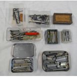 SMALL LATHE CUTTING TOOLS / BITS TO INCLUDE HSS,